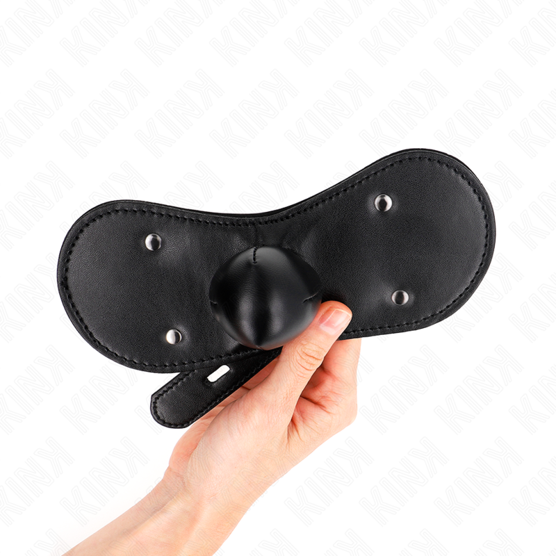 Kink - Máscara Boca Ball Gag Com Fechadura Ajustável 42-60 cm