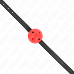 Kink - Sencillez Roja Respirable 4,5 cm Mordaza Bola 62 X 1,5 cm