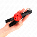 Kink - Sencillez Roja Respirable 4,5 cm Mordaza Bola 62 X 1,5 cm
