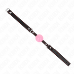Kink - Bola Ouro Rosa 4 cm Mordaça 60 X 2 cm