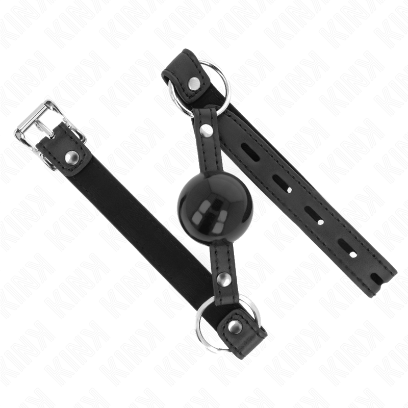 Kink - Mordaza de bola Tpe 4 cm con cerradura negra 60 x 2 cm