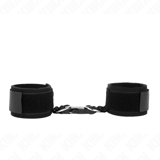 Kink - Retenções de Pulso Neoprene Hook&Loop Fastener Preto Ajustáveis 22-34 cm