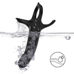 Armony - Dildo com Anel e Vibrador Preto