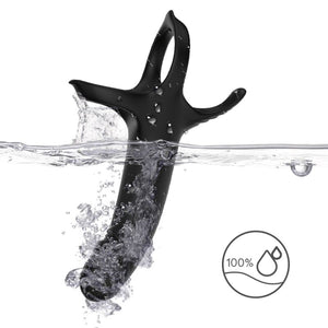 Armony - Dildo com Anel e Vibrador Preto