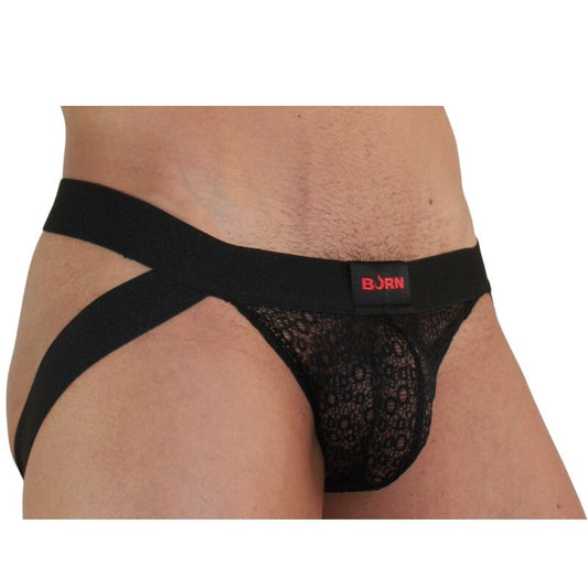 Burn 005 Jock Lingerie Preto S