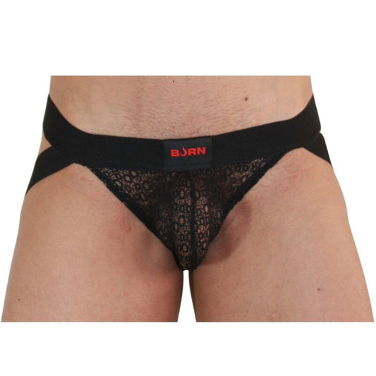 Burn 005 Jock Lingerie Preto S