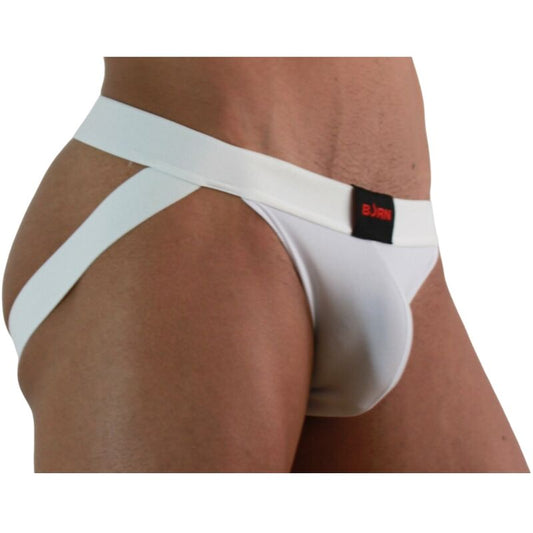 Burn - 007 Jock Lycra Branco XL