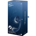 Satisfyer - Pro+ Wave 4 Estimulador de Ponto G e Air Pulse Aplicativo Gratuito Azul Escuro
