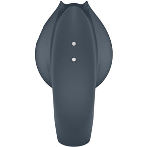 Satisfyer - Perfect Pair 2 Multivibrantes 2 em 1 Anel para Pênis e Estimulador de Dedo Cinza