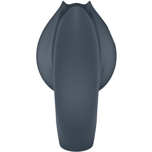 Satisfyer - Perfect Pair 2 Multivibrantes 2 em 1 Anel para Pênis e Estimulador de Dedo Cinza