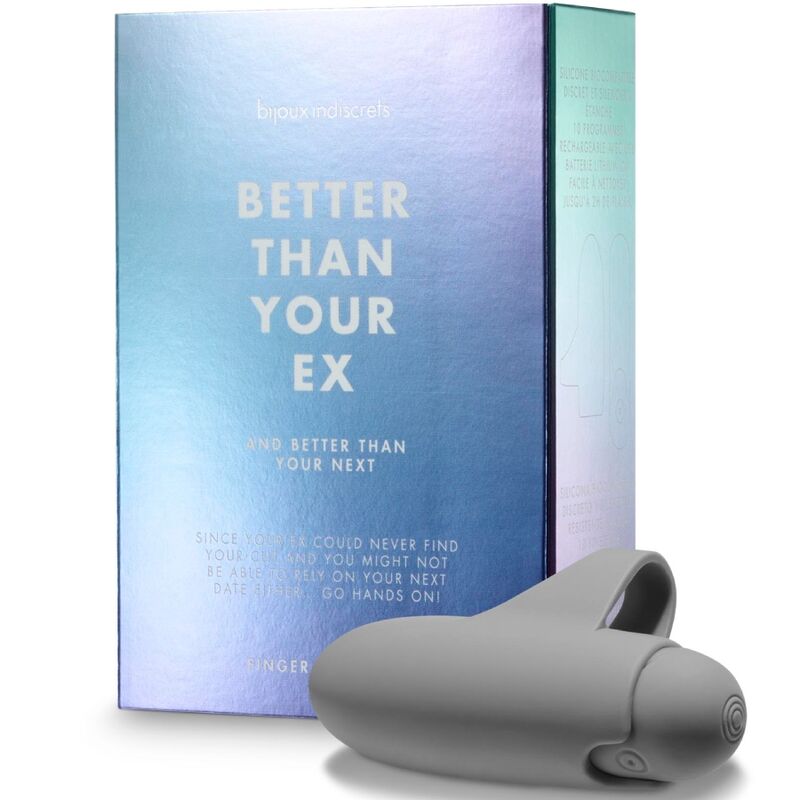 Joyas Mejor Que Tu Ex Vibrador Bullet 10 Vibraciones Gris