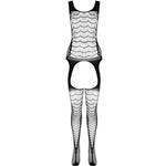 Passion - Bs 104 Bodystocking Preto Tamanho Único
