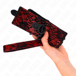 Kink - Colar de Renda Com Cinto Com Cinto de Couro Real 105 cm / 44 X 5,5 cm