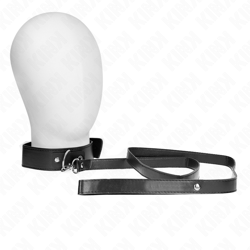 Kink - Colar com Cinto 116 cm Alça Preta Ajustável 32-50 cm X 8 cm