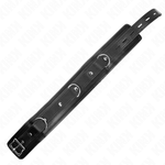 Kink - Gargantilla pesada con cinturón 65 cm Modelo 1 Ajustable 36,5-50 cm