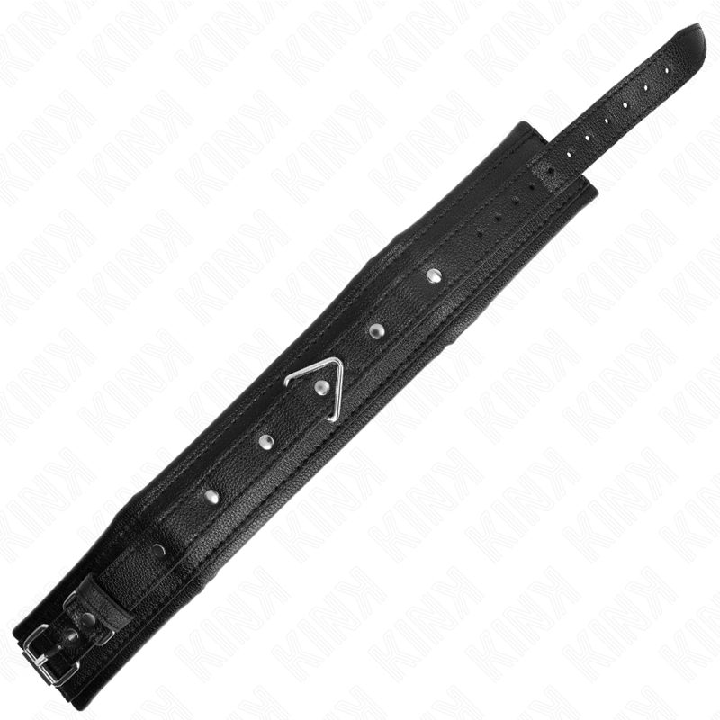 Kink - Colar Com Esponja Alça de Imitação de Couro Modelo 1 Ajustável 37-54 cm X 3 cm