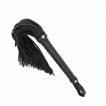Kink - Chicote com Cabo Texturado Preto 48,5 cm