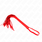 Kink - Chicote Com Cabo Texturado Vermelho 48,5 cm