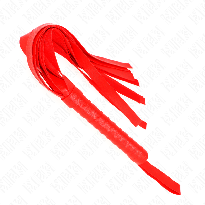 Kink - Látigo de Cola Ancha Rojo 48,5 cm