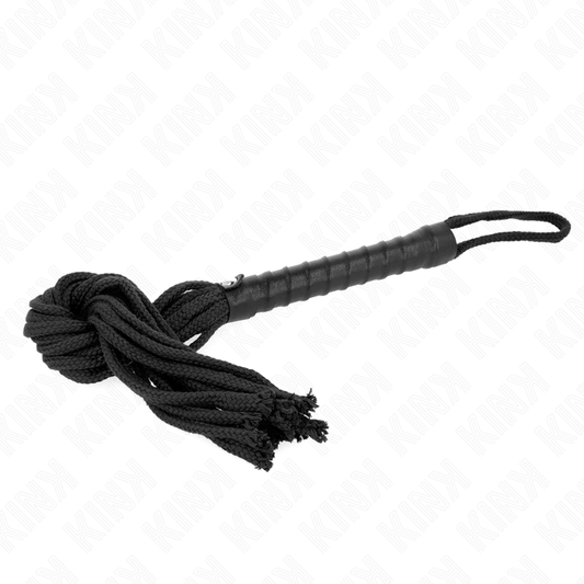 Kink - Chicote de Corda Preta 56 cm