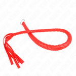 Kink - Chicote de Serpente Com Anel de Mão Vermelho 65 cm