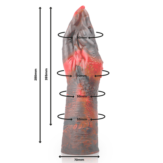 Épico Lilith Dildo Demonio Maligno L