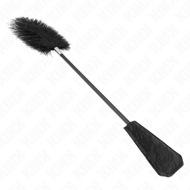 Kink - Penas de Avestruz Para Cócegas Com Palete de Renda 56 cm