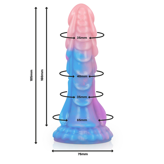 Dildo épico Ashtar con forma humana extraterrestre