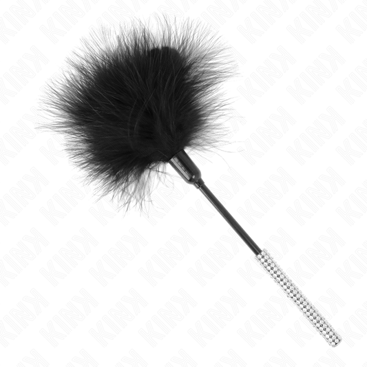 Kink - Penas de Cócegas Com Cabo de Strass 27 cm