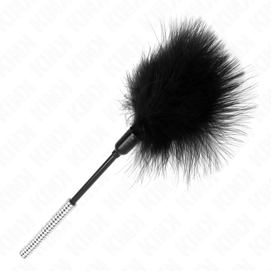 Kink - Penas de Cócegas Com Cabo de Strass 27 cm