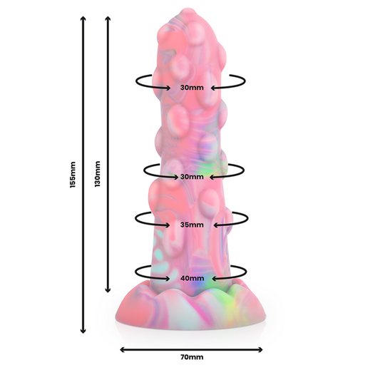 Dildo épico Nixie, espíritu que cambia de forma