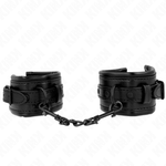 Kink - Punhos Pretos Ajustáveis 20-30 cm X 6 cm