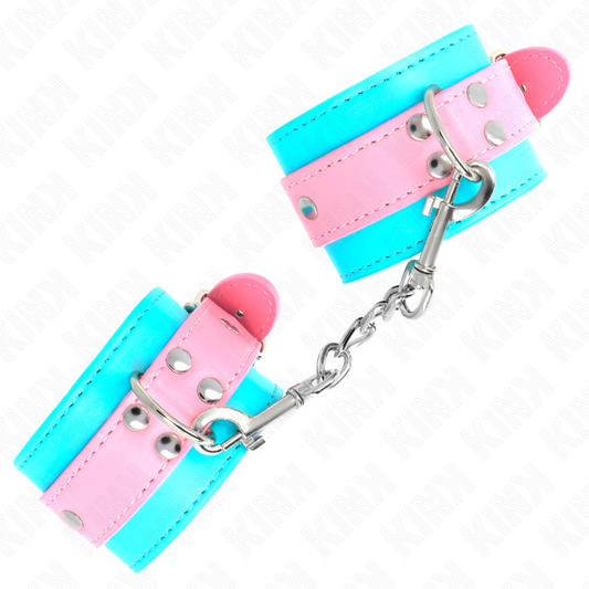Kink - Pulso Bonito Azul / Rosa Ajustável 16-28 cm X 5 cm