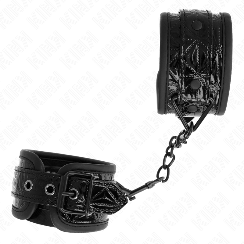 Kink - Pulsera Estándar Diamante Negro Ajustable 17-26 cm X 5,5 cm