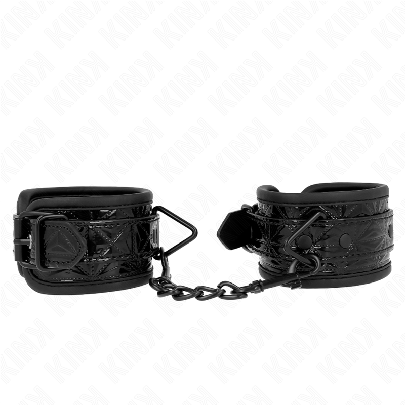 Kink - Pulsera Estándar Diamante Negro Ajustable 17-26 cm X 5,5 cm