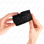 Kink - Punhos Cobertos de Renda Escura Neoprene Ajustável Preto 20-29 cm X 5 cm