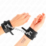 Kink - Remoções de Pulso Com Bloqueio Deluxe Preto Ajustáveis 14,5-21 cm X 6 cm