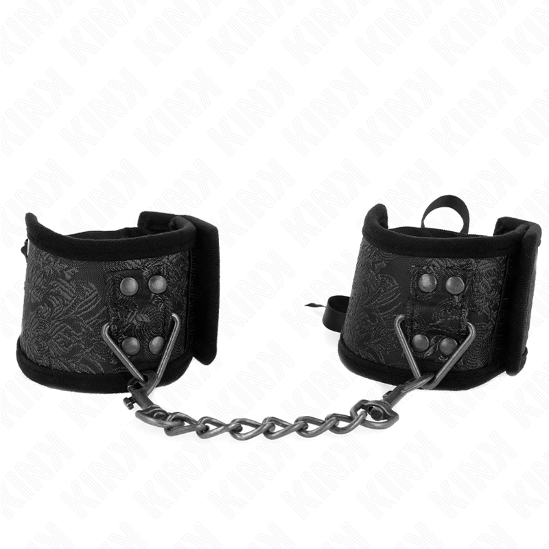 Kink - Pulsera Scandal Detalles de Encaje Negro 24,5 cm X 6,5 cm