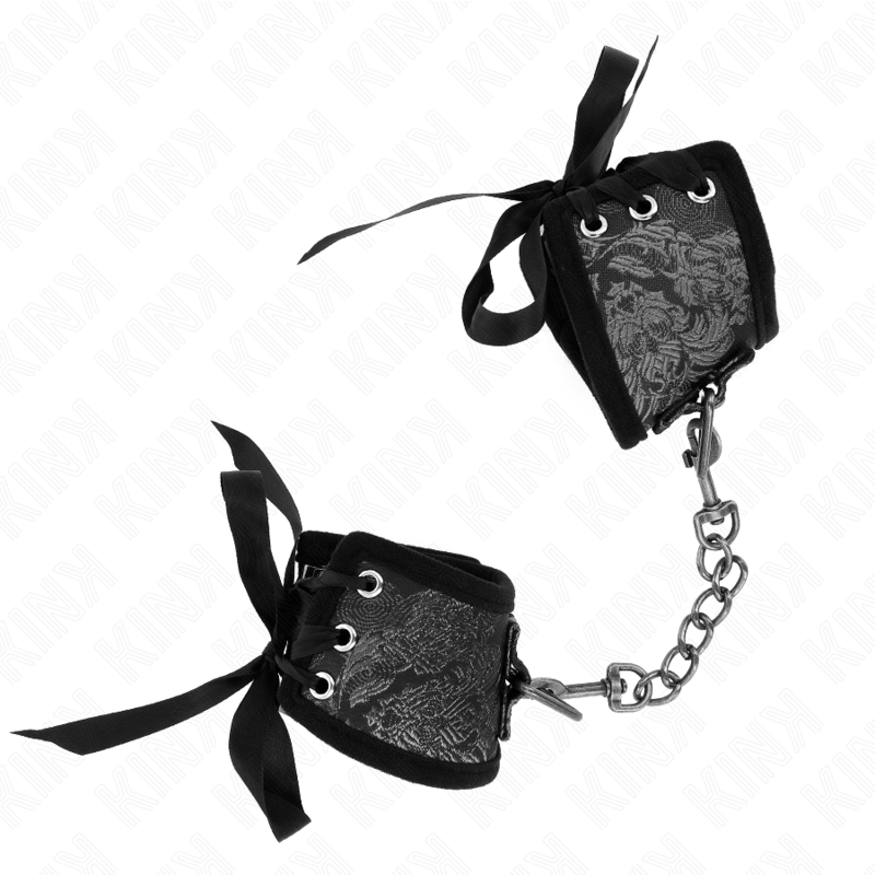 Kink - Pulsera Scandal Detalles de Encaje Negro 24,5 cm X 6,5 cm