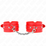 Kink - Muñequera Fina Roja Ajustable 21-33 cm