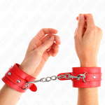 Kink - Muñequera Fina Roja Ajustable 21-33 cm