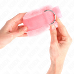 Kink - Puño Forro Peludo Rosa Ajustable 17-31 cm X 7 cm