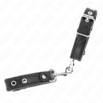 Kink - Mini Pulseiras Pretas Com Pregos Ajustáveis 16-22 cm X 2 cm
