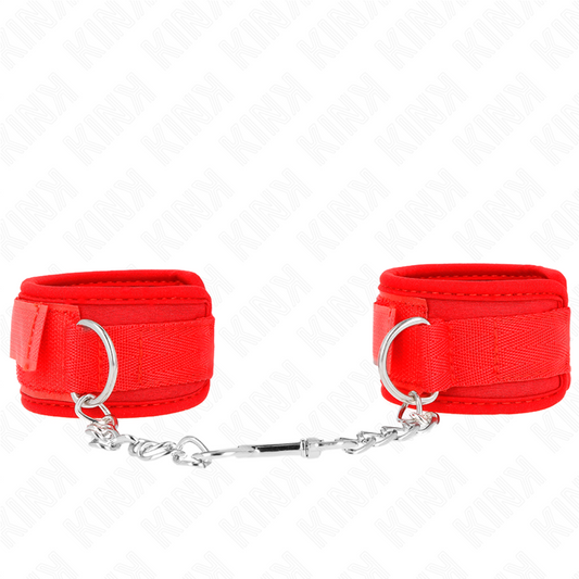 Kink - Punhos de Neoprene Vermelho 42 X 5 cm