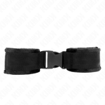 Kink - Retenciones de Muñeca Nailon Bind Hook&Loop Rojo-Negro Modelo 1 Ajustable 25-35 cm X 6 cm