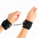 Kink - Pulso Nylon Bind Hook&Loop Preto Modelo 2 Ajustável 18-35 cm X 6 cm