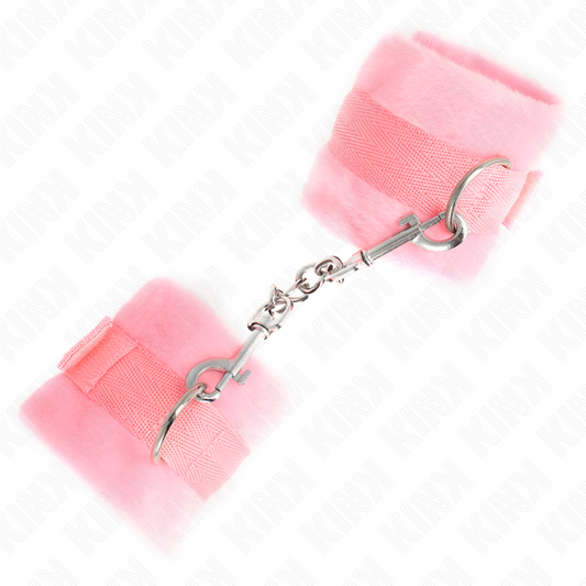 Kink - Algemas de Pele Iniciante Rosa 30 X 7 cm