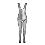 Passion - Bs 103 Bodystocking Rojo Talla Única