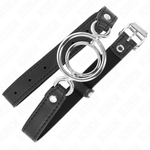 Kink - Mordaza de Múltiples Anillos O de 5 cm Negro 63 X 2,5 cm