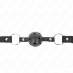 Kink - Bola Preta Oca Duro 4,5 cm Gag Modelo 1 63,5 X 2 cm